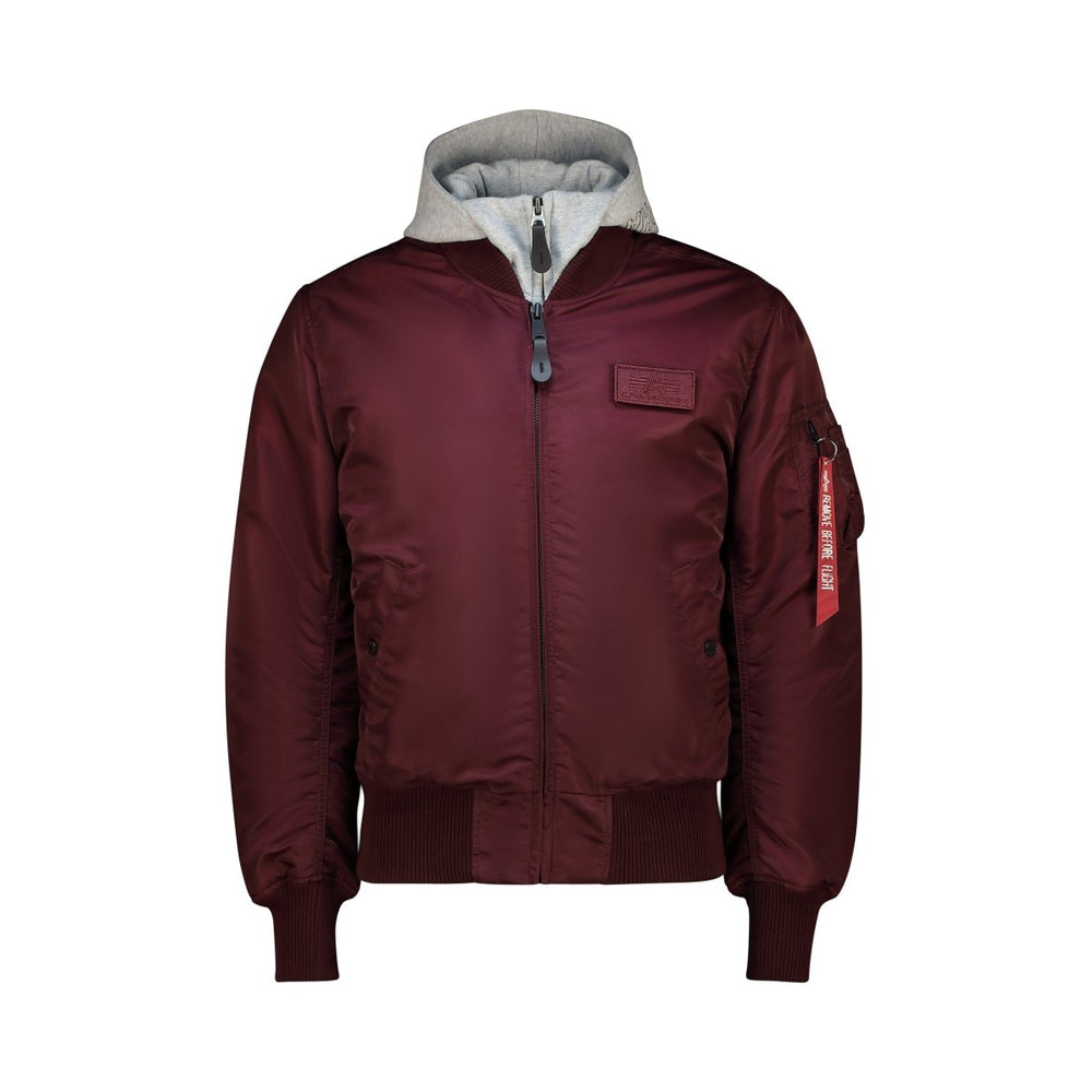 Alpha MA-1 DTEC Jacket Dark Cherry | Shazem