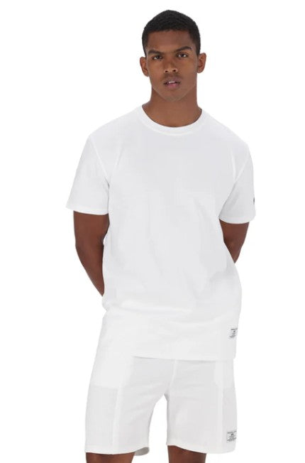 ALPHA CM AI MULTI BACKPRINT TEE OFF WHITE - Shazem