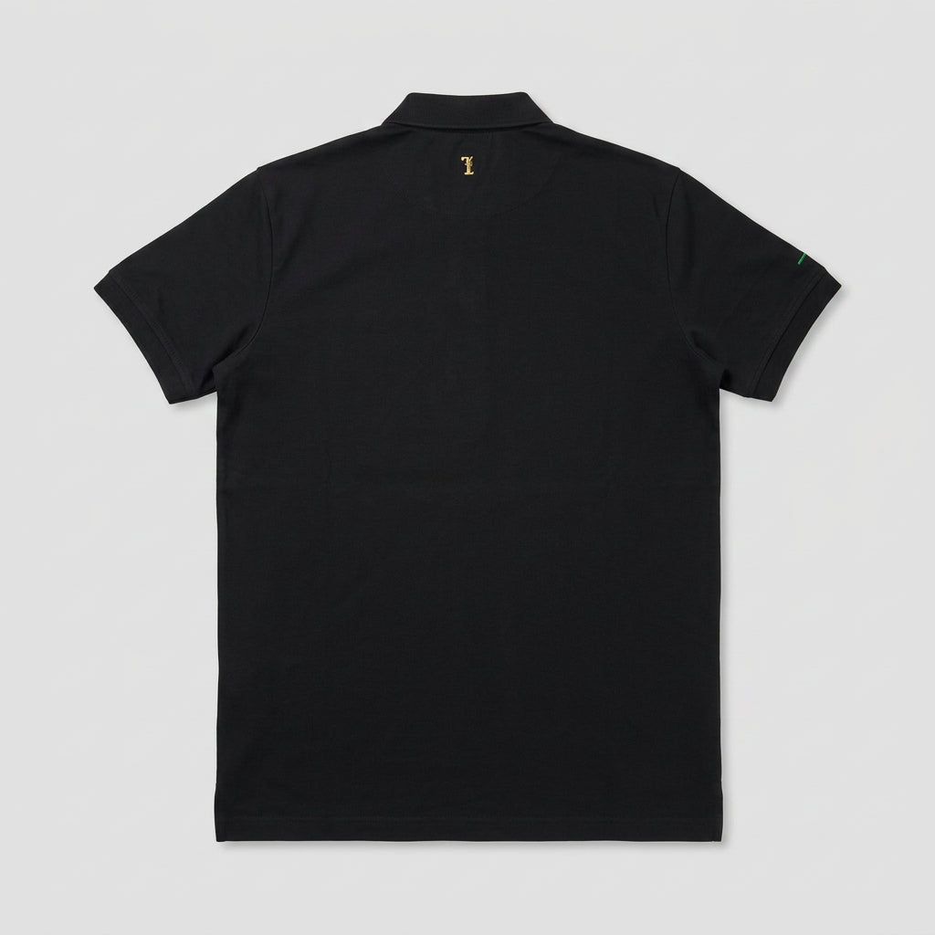 Black Arbiter Mauricio men's T-shirt featuring a crew neck and simple design, made from comfortable cotton fabric.