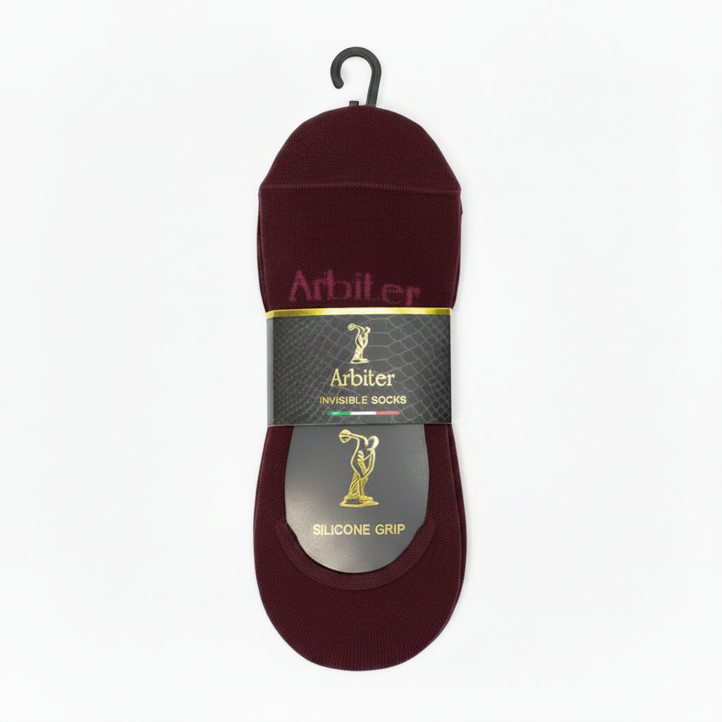 Arbiter Secret Socks Burgandy - Shazem - MENS SOCKS - ARBITER