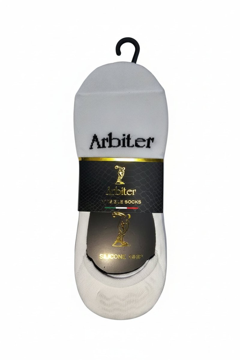 Arbiter Secret Socks White - Shazem - MENS SOCKS - ARBITER