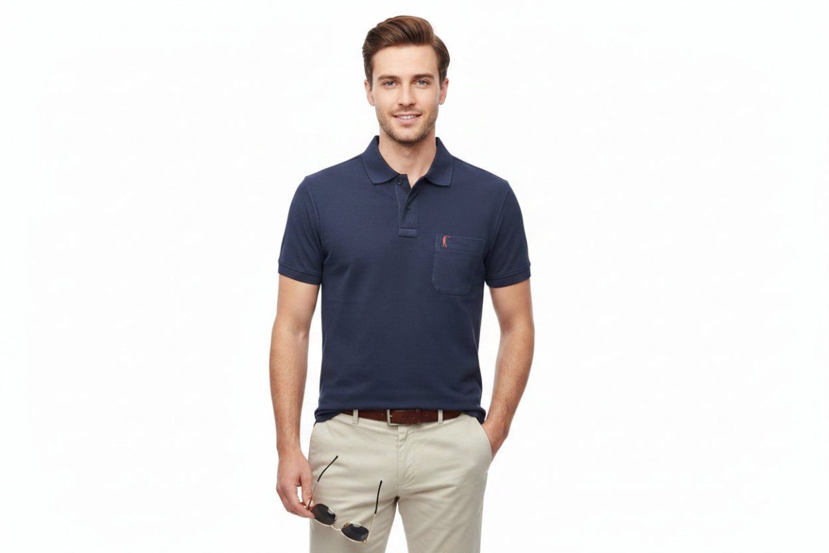Ballantyne Golfer (BX8) Navy - Shazem - MENS GOLFER - BALLANTYNE