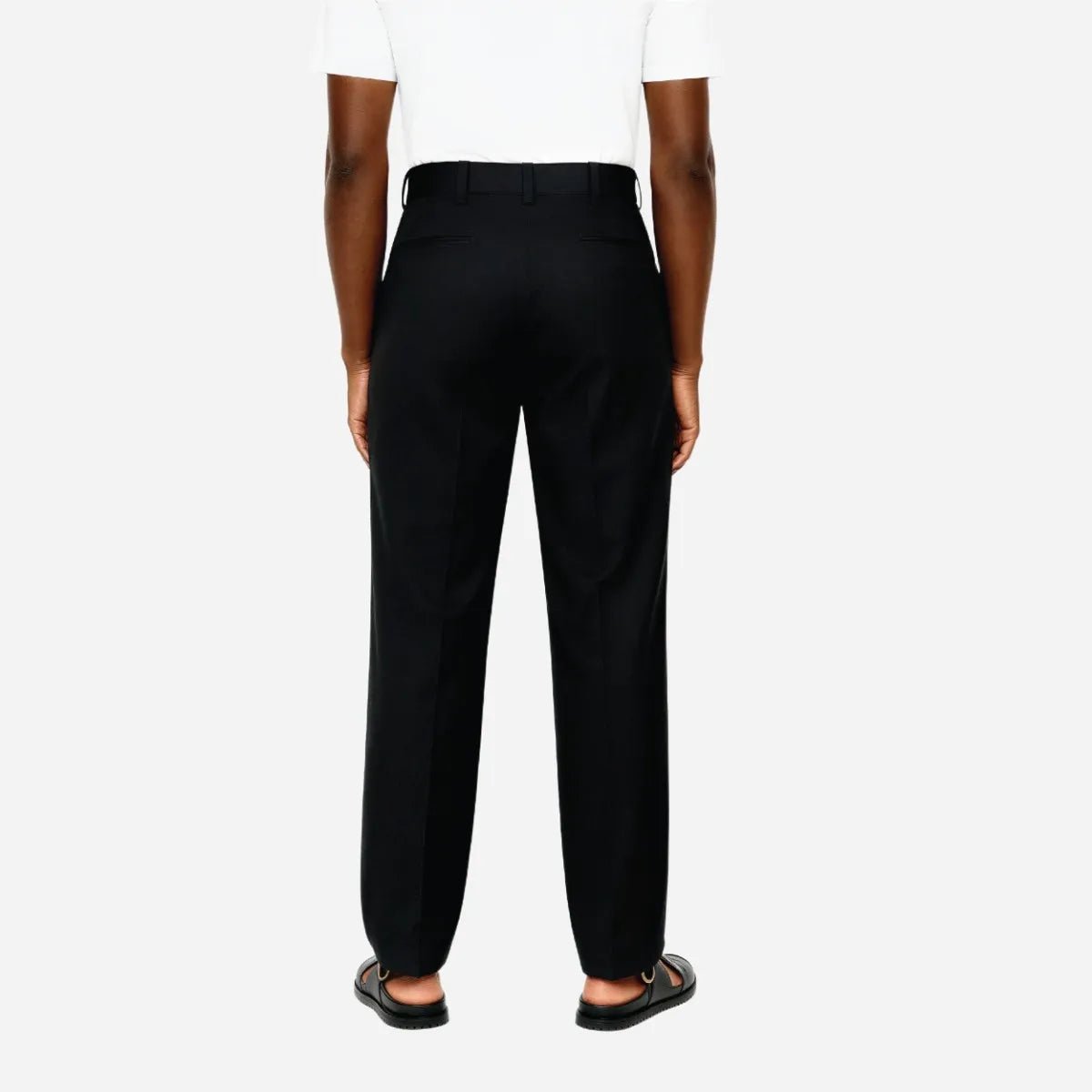 Brentwood Trouser Black - Shazem - MENS FORMAL PANTS - BRENTWOOD
