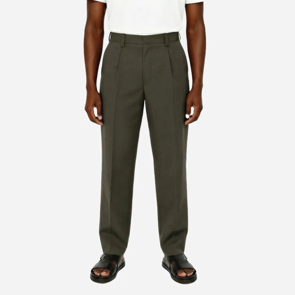 Brentwood Trouser Charcoal - Shazem - MENS BOTTOMS - BRENTWOOD