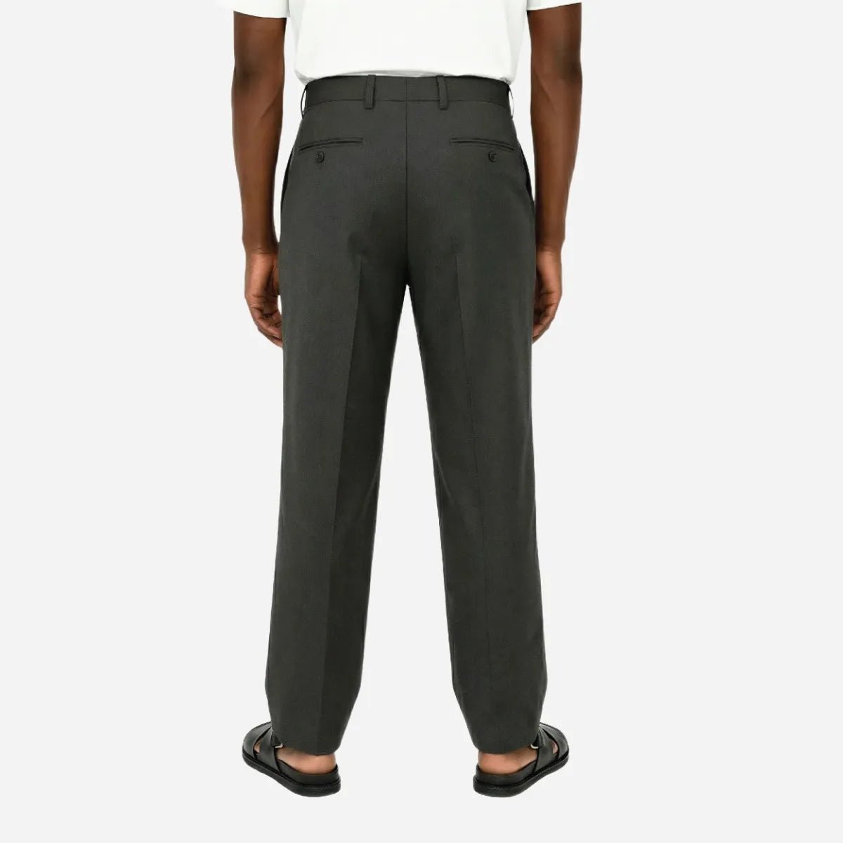 Brentwood Trouser Chocolate - Shazem - MENS FORMAL PANTS - BRENTWOOD