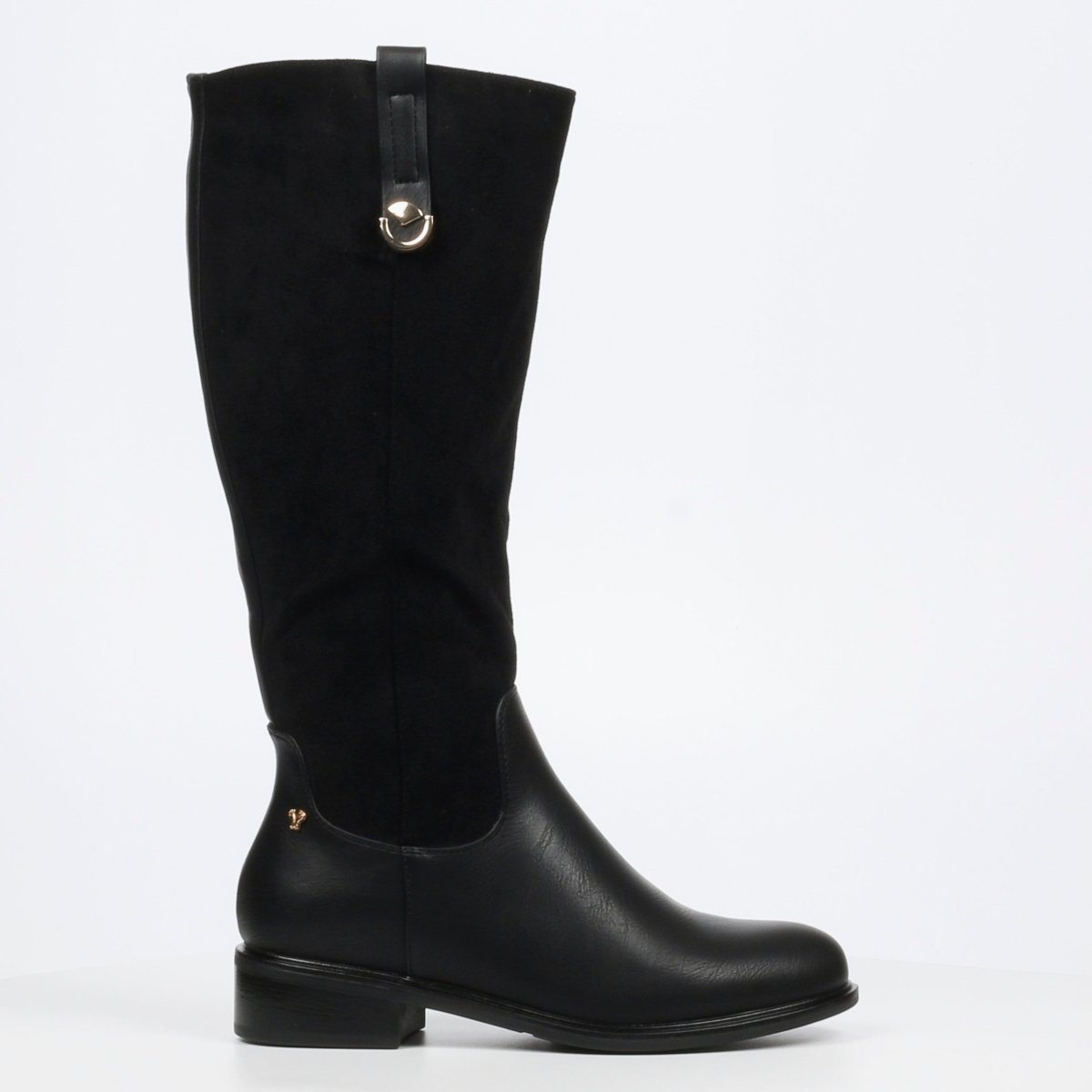 Butterfly Feet Long Boot (HUDA 18) Black - Shazem - WOMENS BOOTS - BUTTERFLY FEET