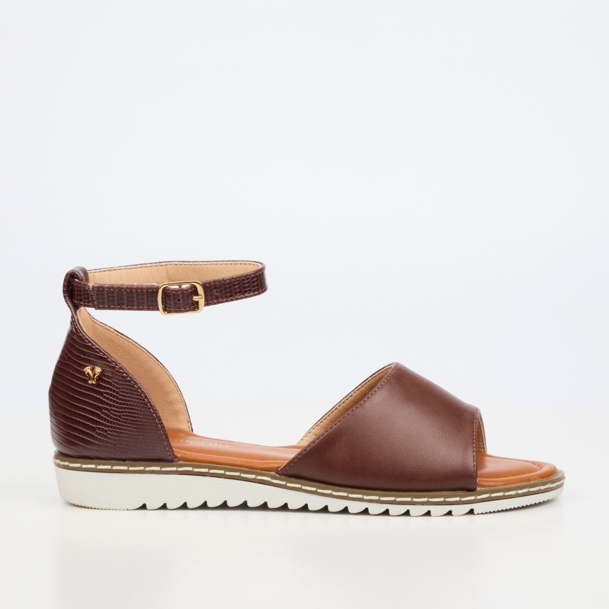Butterfly Feet Walnut 2 Sandal Chocolate - Shazem - WOMENS SANDALS - BUTTERFLY FEET