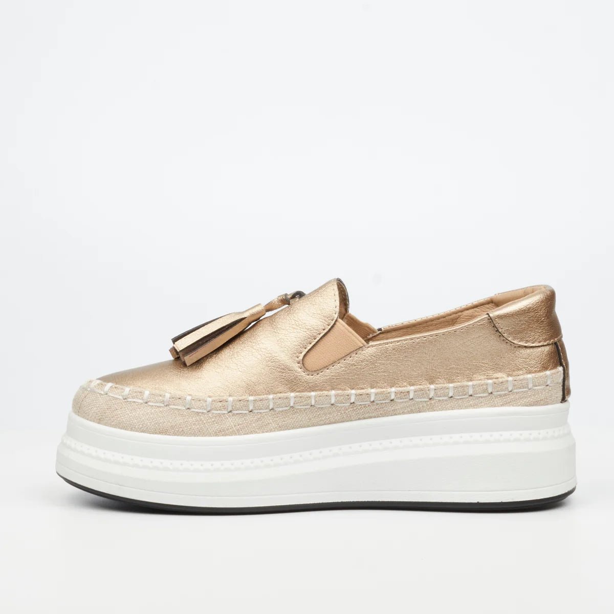 Butterfly Senhora 27 Sneaker Champange - Shazem - WOMENS SNEAKERS - BUTTERFLY FEET