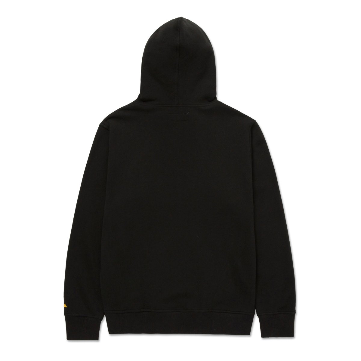Caterpillar Fleece Cat Logo Pullover Hoodie Pitch Black - Shazem - MENS HOODYS - CAT
