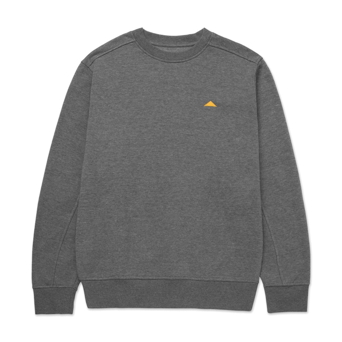 Caterpillar Heather Caterpiller Logo Crewneck Sweatshirt Dark Grey - Shazem - MENS SWEATER - CAT