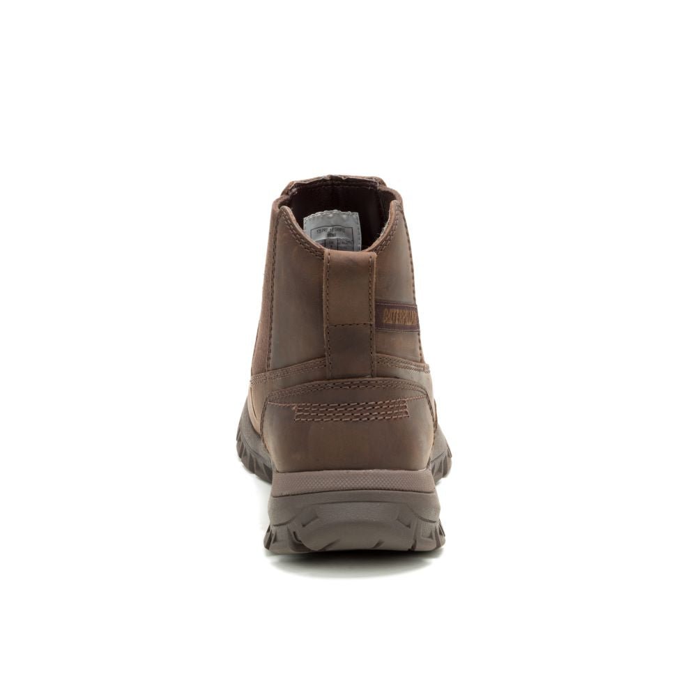 Caterpillar Threshold Chelsea Dark Brown - Shazem - MENS BOOTS - CAT