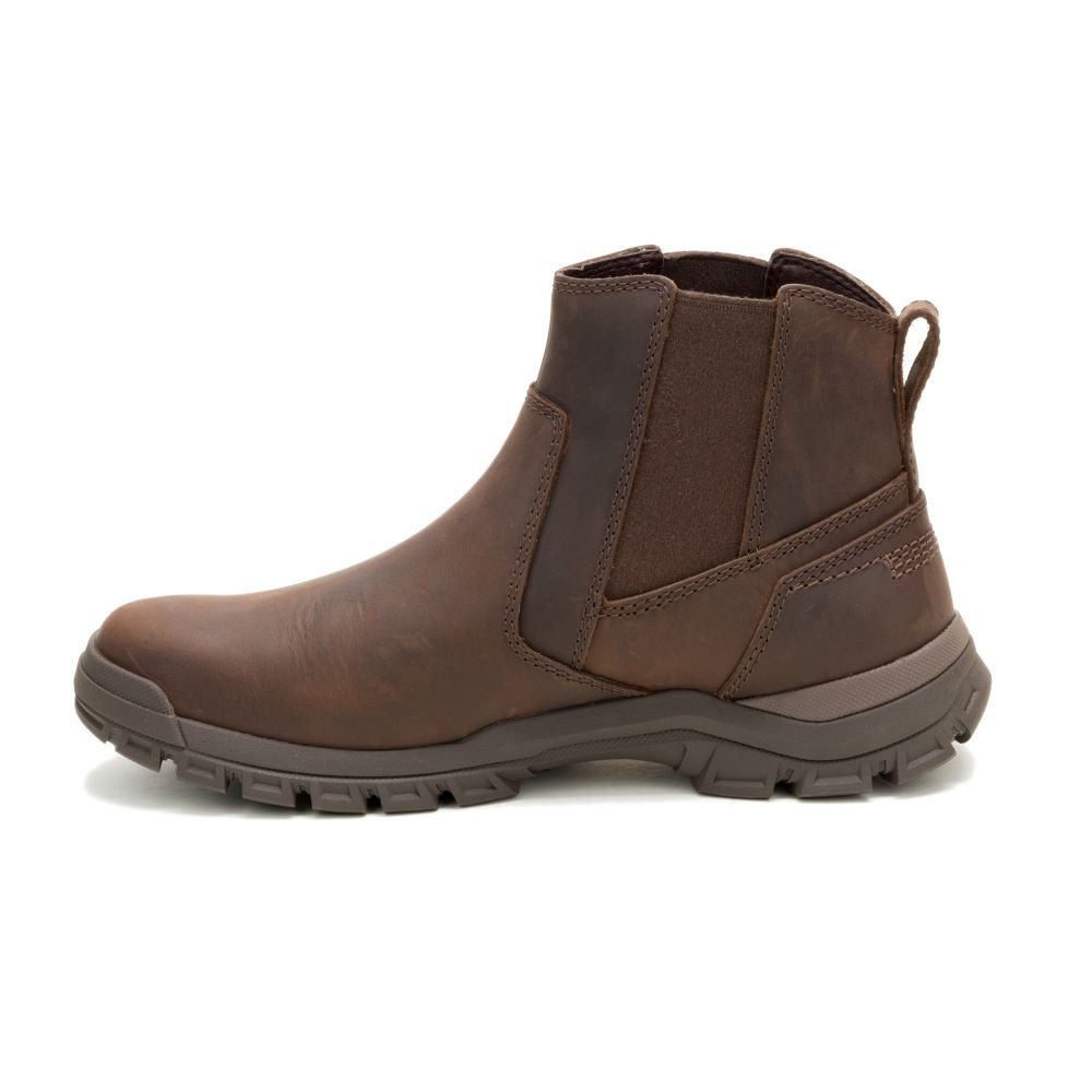 Caterpillar Threshold Chelsea Dark Brown - Shazem - MENS BOOTS - CAT