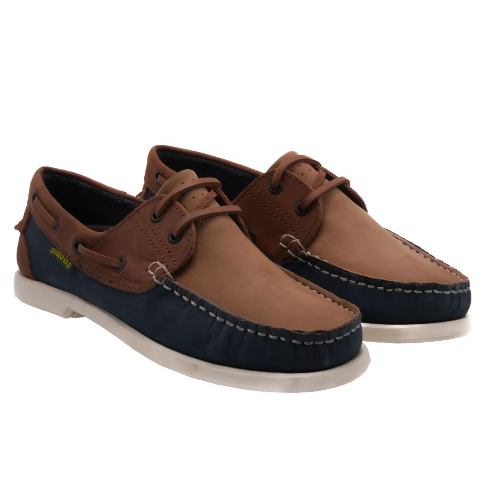 DAKOTAS FM WESLEY DOCKSIDER COGNAC/MULTI - Shazem