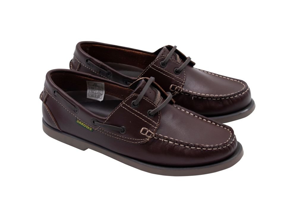 Dakotas Travis Docksider Mid Brown - Shazem - MENS CASUAL - DAKOTAS