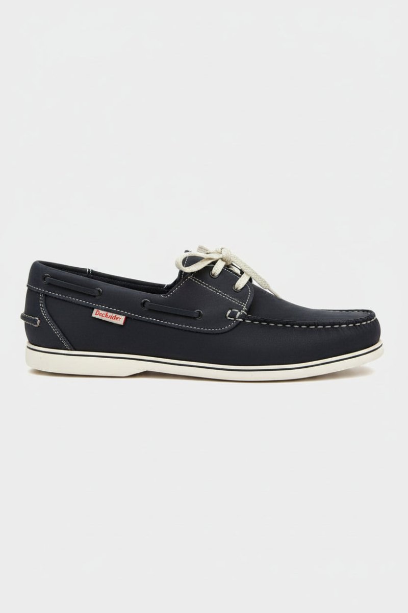 Deckrider Nubuck Boat Shoe Black (B1020) - Shazem - MENS CASUAL FOOTWEAR - DECKRIDER