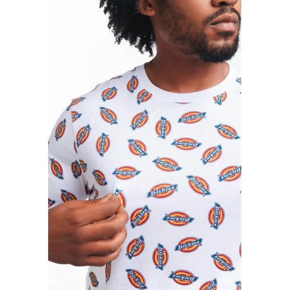Dickies All Over Printed Tee White - Shazem - MENS T-SHIRTS - DICKIES