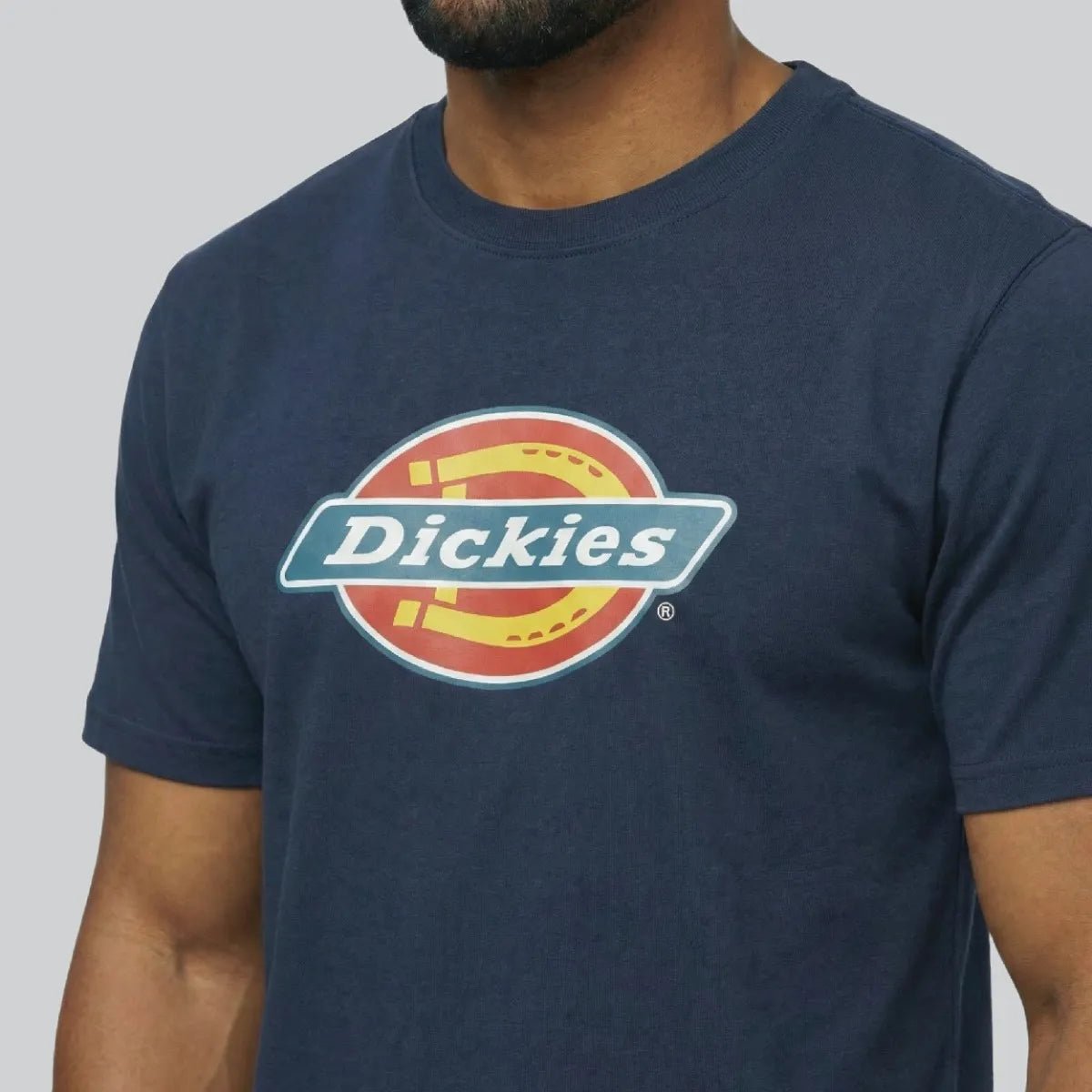 Dickies Horseshoe Tshirt Navy - Shazem - MENS T-SHIRTS - DICKIES