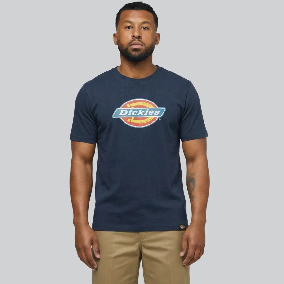 Dickies Horseshoe Tshirt Navy - Shazem - MENS T-SHIRTS - DICKIES