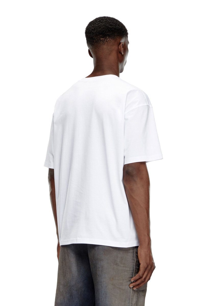 Diesel Boxt - DIV Tee White - Shazem - MENS T - SHIRTS - DIESEL
