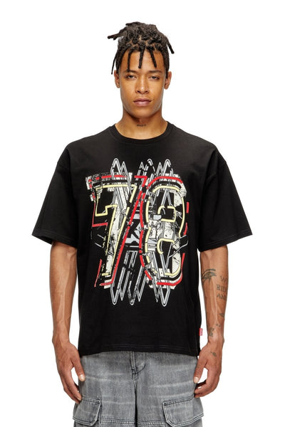 Diesel Boxt-T8 Tee Black | Shazem