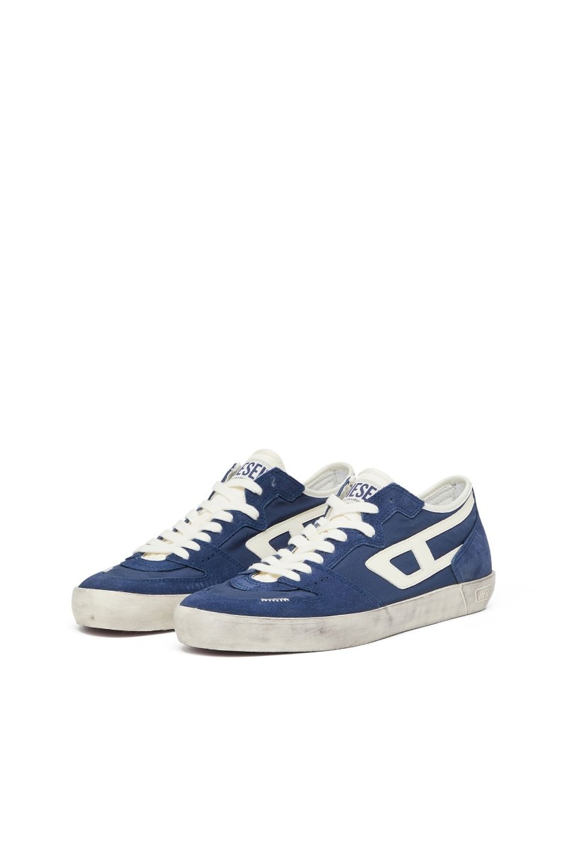 Diesel Leroji D - 1 Low Sneaker Blue - Shazem - MENS SNEAKERS - DIESEL