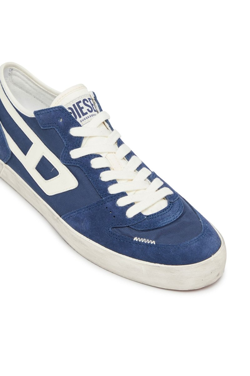 Diesel Leroji D - 1 Low Sneaker Blue - Shazem - MENS SNEAKERS - DIESEL