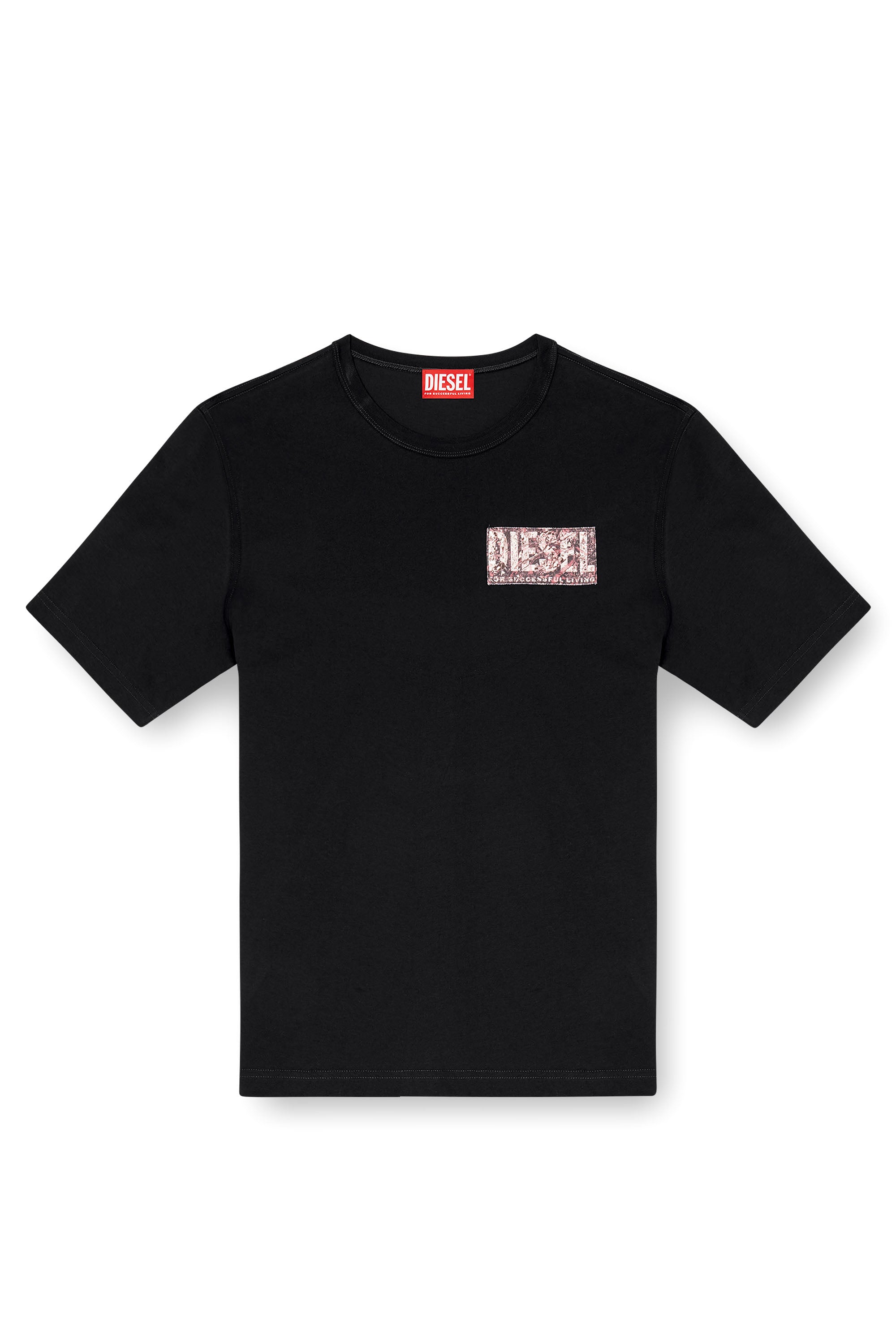 DIESEL CM ADJUST-R19 TEE BLACK - Shazem
