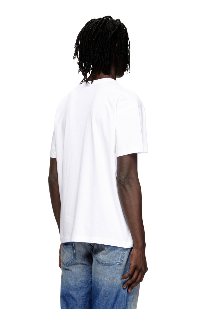 Diesel Norm-Spider Tee White - Shazem
