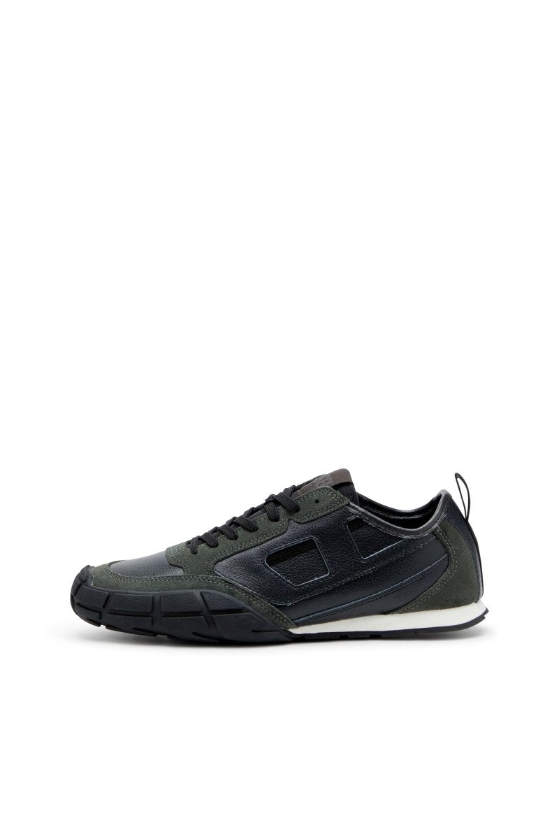 Diesel Pagodha Low Sneaker Black/Olive - Shazem - MENS SNEAKERS - DIESEL