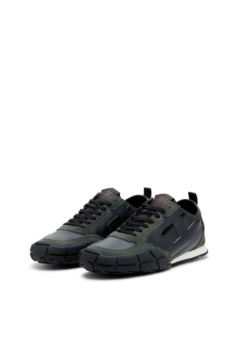 Diesel Pagodha Low Sneaker Black/Olive - Shazem - MENS SNEAKERS - DIESEL