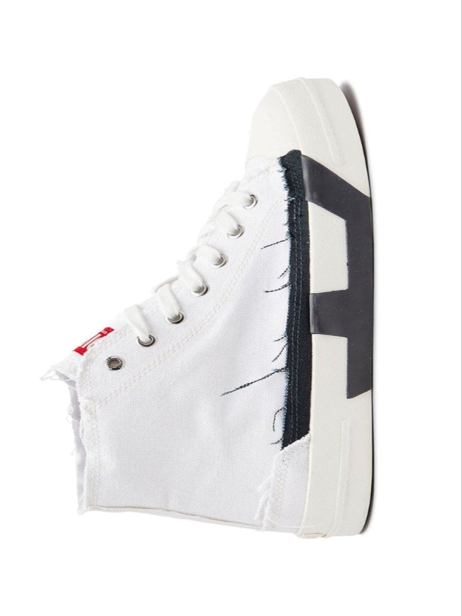 Diesel S - D - Verse Mid Sneaker White - Shazem - MENS SNEAKERS - DIESEL