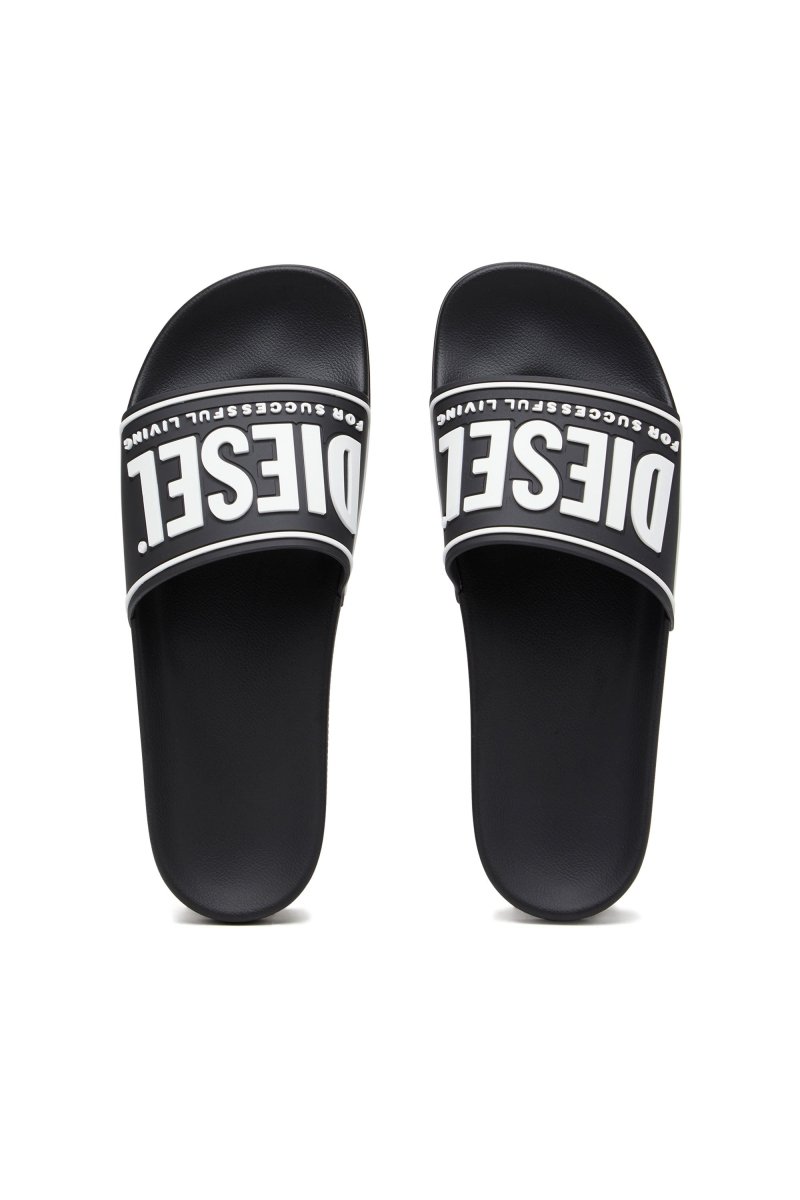 Diesel SA - Mayemi Sandal Black/White - Shazem - MENS SANDALS - DIESEL