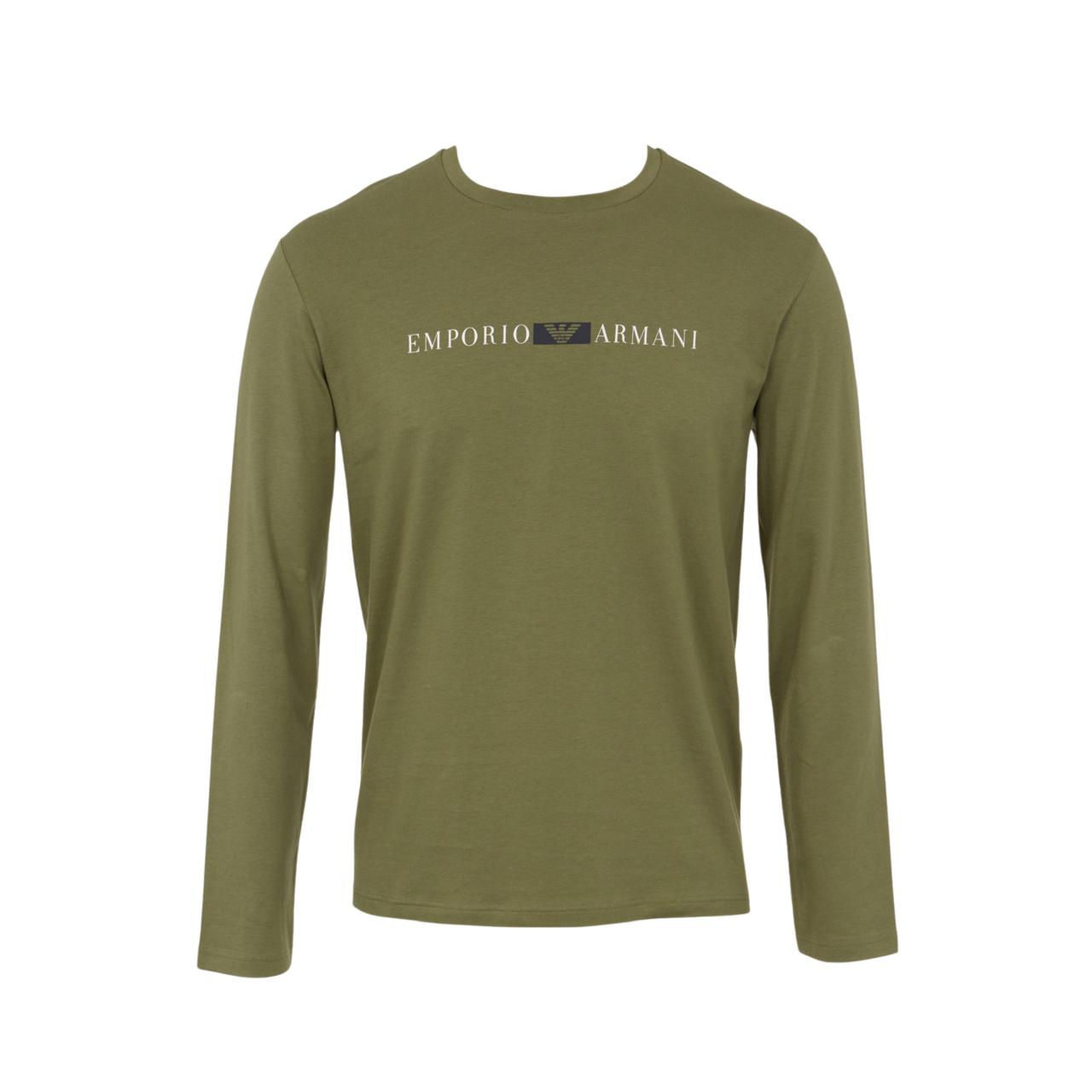 EMPORIO ARMANI CM SWEATER OLIVE - Shazem