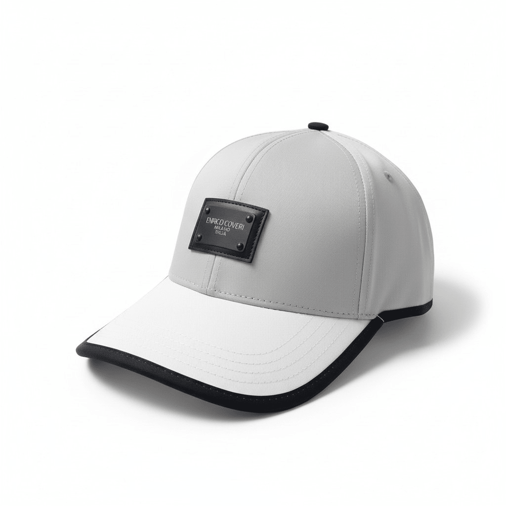 Enrico Coveri 0114 grey men's cap, stylish headwear with a classic design and comfortable fit.