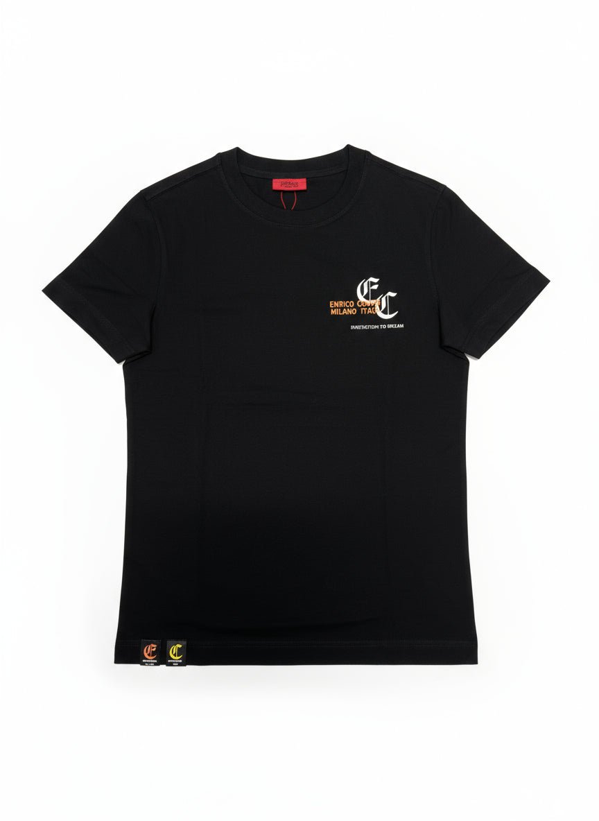 Enrico Coveri 119 Tee Black - Shazem - MENS T - SHIRTS - ENRICO COVERI