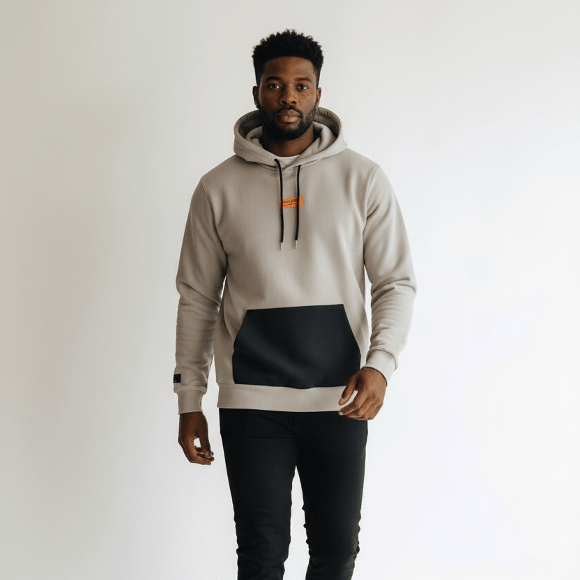 Enrico Coveri Hoody 39 Khaki - Shazem - MENS HOODYS - ENRICO COVERI