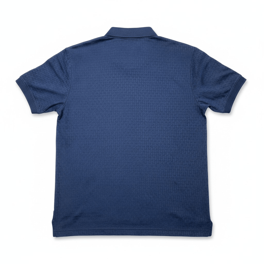Men's Enrico Coveri Roma Golfer in Saphire, lightweight and stylish men's golf shirt with a classic design.