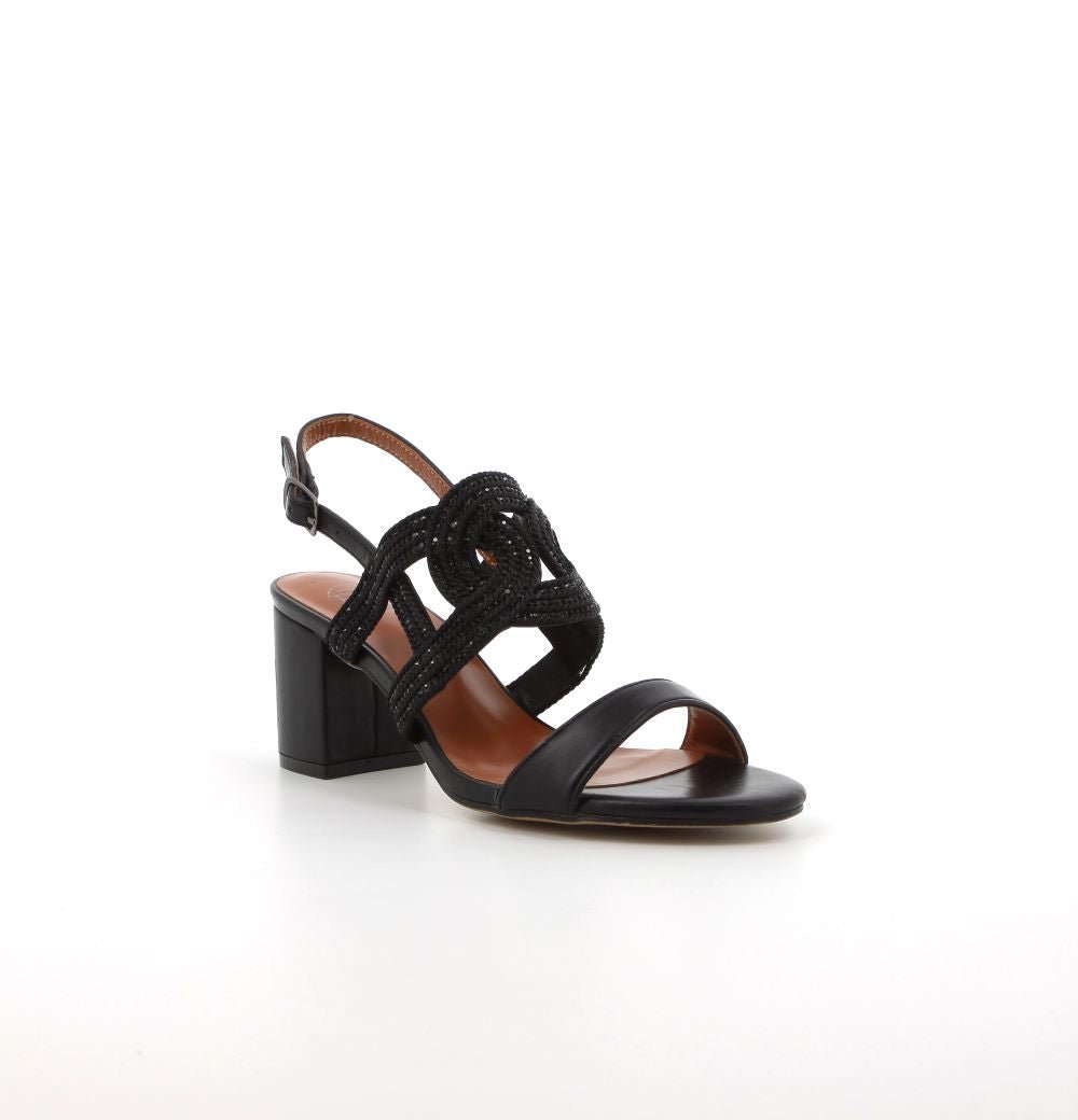 Footworks Quill Black - Shazem - WOMENS SANDALS - FOOTWORKS