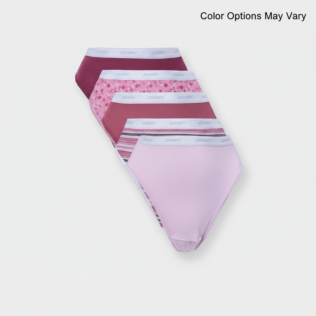 Jockey 5Pk French Cut - Shazem - WOMENS UNDERWEAR - JOCKEY