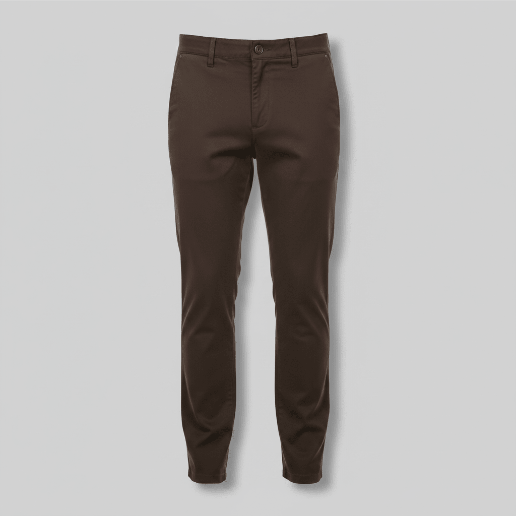 Kamopies Slim Fit Chino Brown - Shazem - MENS CHINOS - KAMOPIES