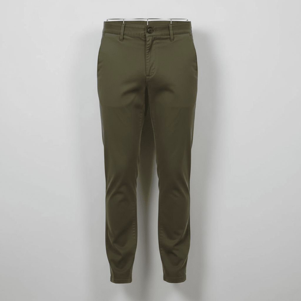 Kamopies Slim Fit Chino Olive - Shazem - MENS CHINOS - KAMOPIES