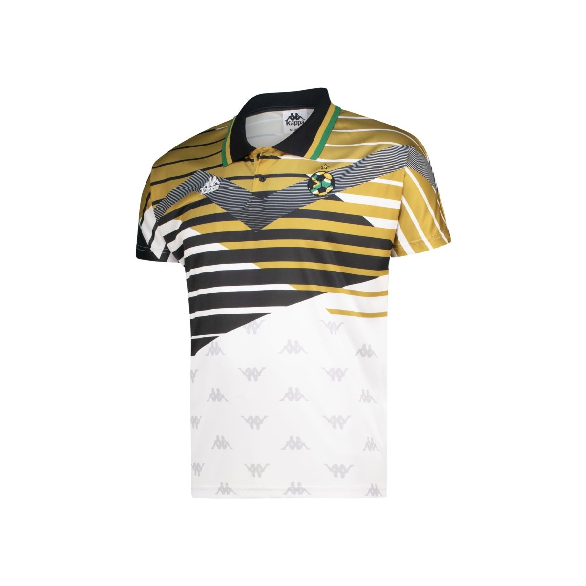 Kappa Authentic Jean Tee Beige/White/Black - Shazem - MENS GOLFER - KAPPA