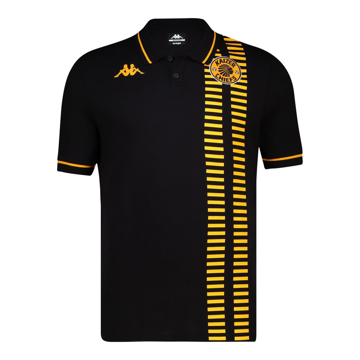 Kappa Avrus Golfer Black - Shazem - MENS T-SHIRTS - KAPPA