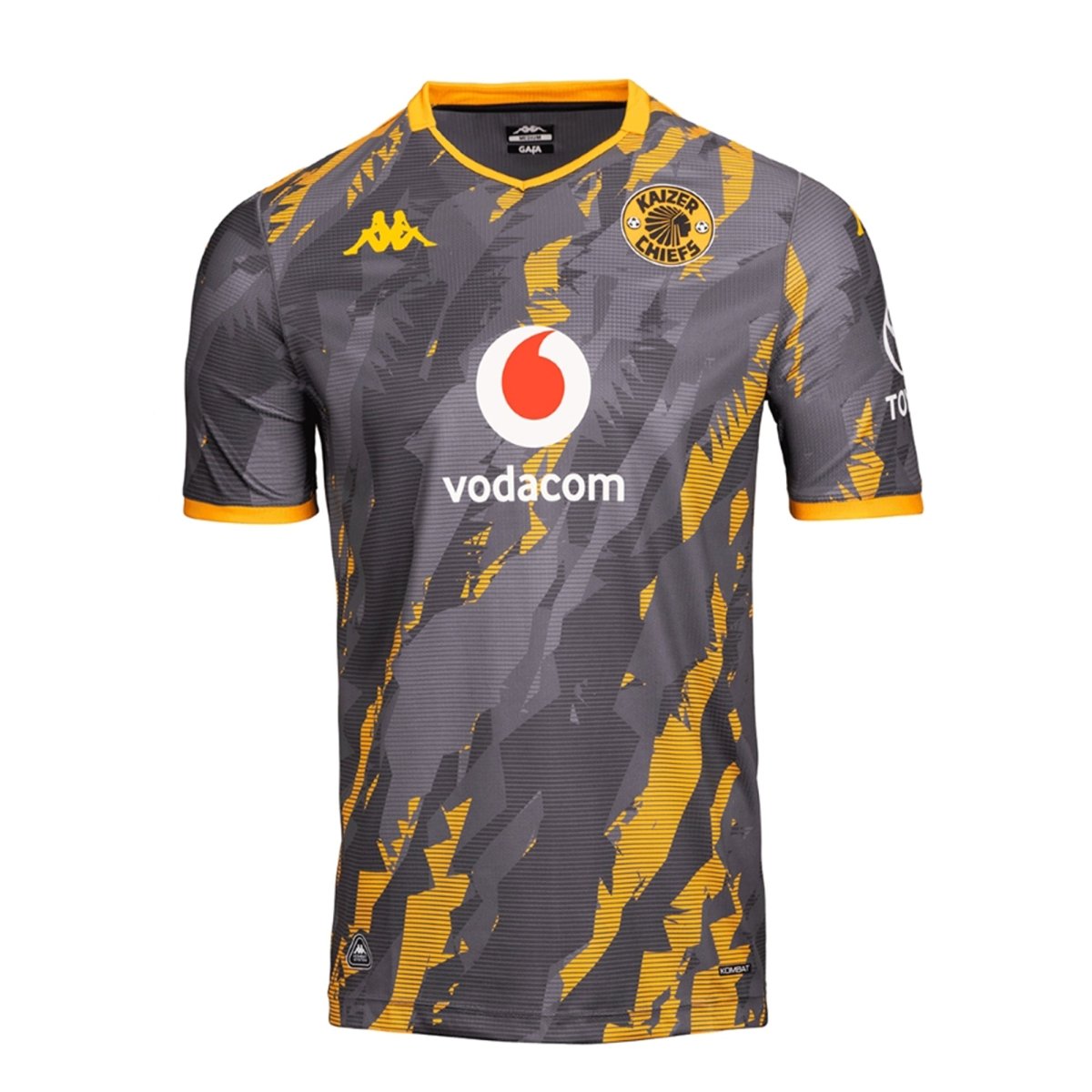 Kappa Kombat 2026 Away Black/Yellow - Shazem