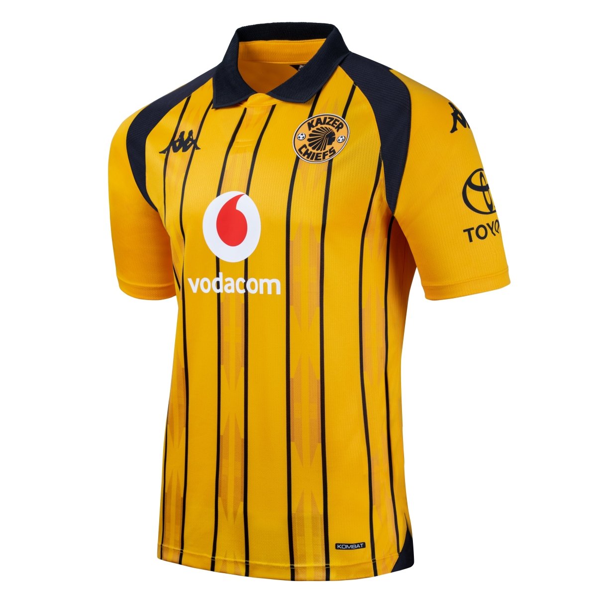Kappa Kombat 2027 Home Yellow Saffron/Black - Shazem - MENS T-SHIRTS - KAPPA
