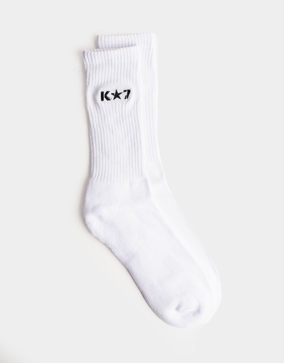 Klevas Carlos Socks White - Shazem - UNISEX SOCKS - KLEVAS
