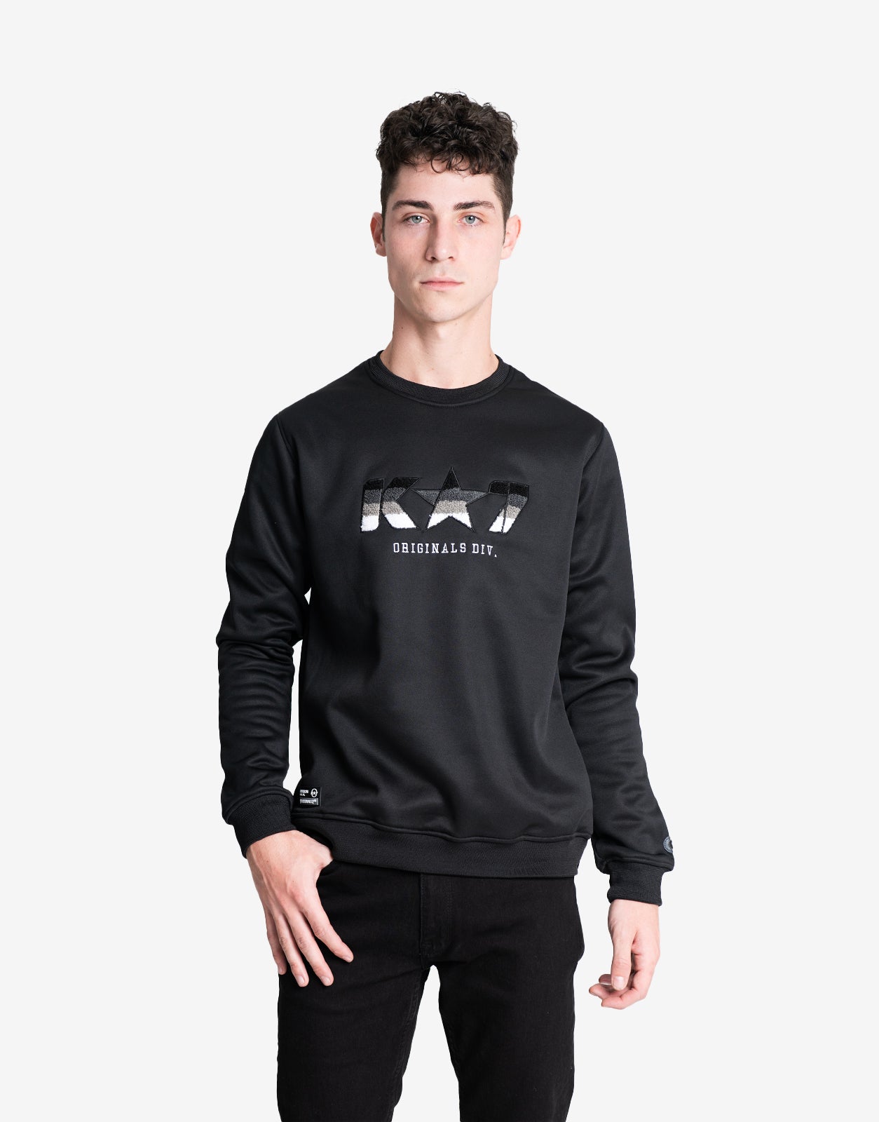 KLEVAS CM SHIFT PULLOVER BLACK - Shazem