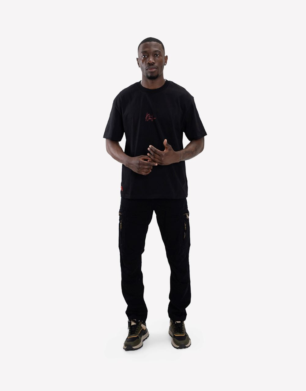 KLEVAS CM FANG TEE BLACK