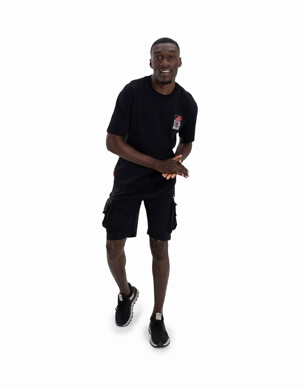KLEVAS CM ROAR TEE BLACK