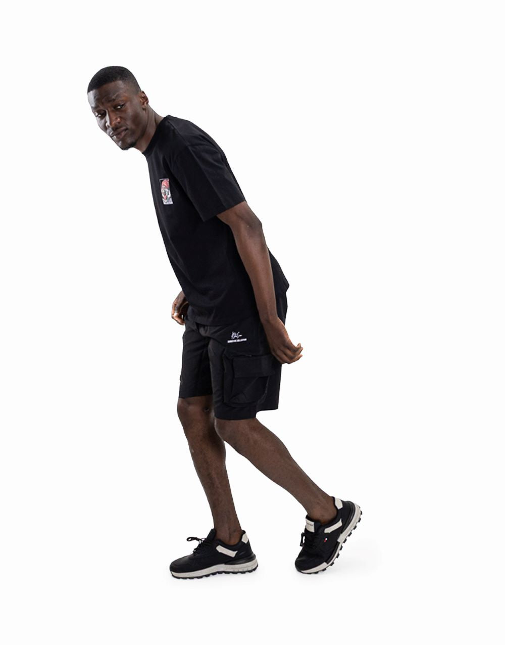 KLEVAS CM ROAR TEE BLACK